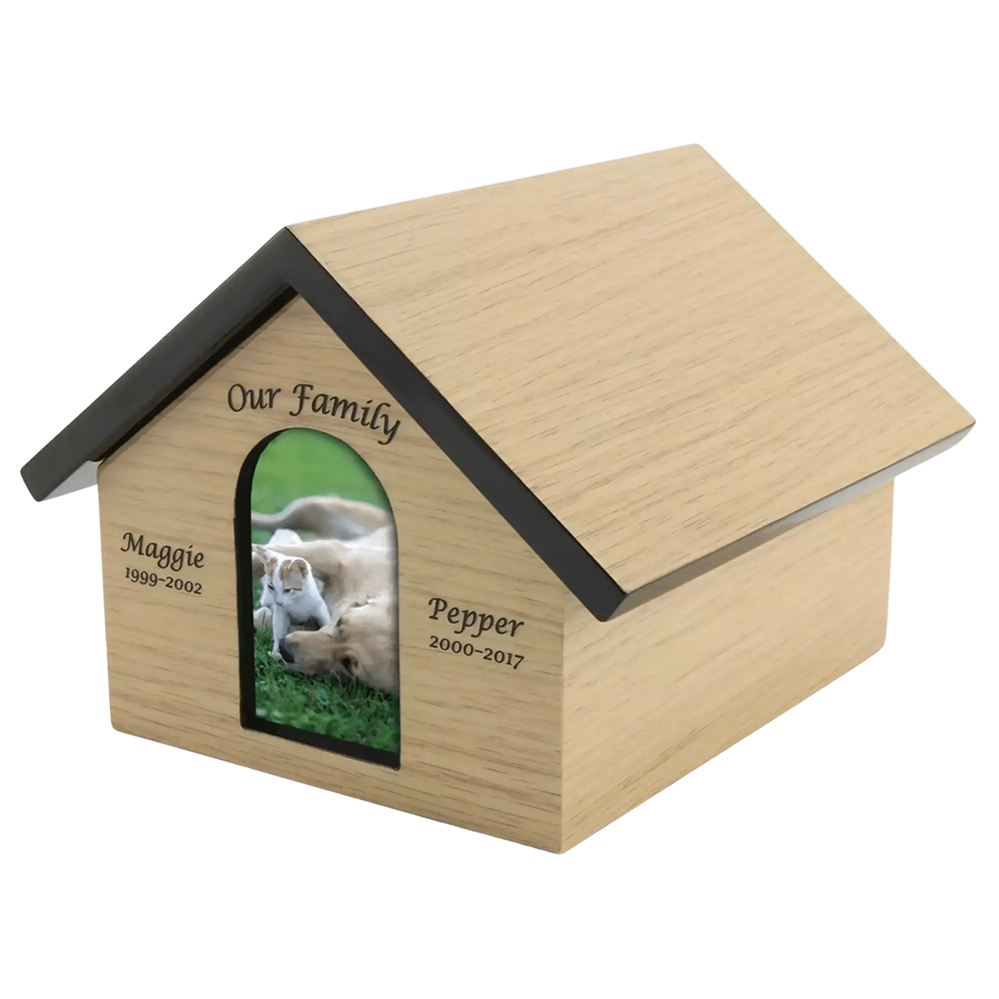 Pet House Tan Pet Urn