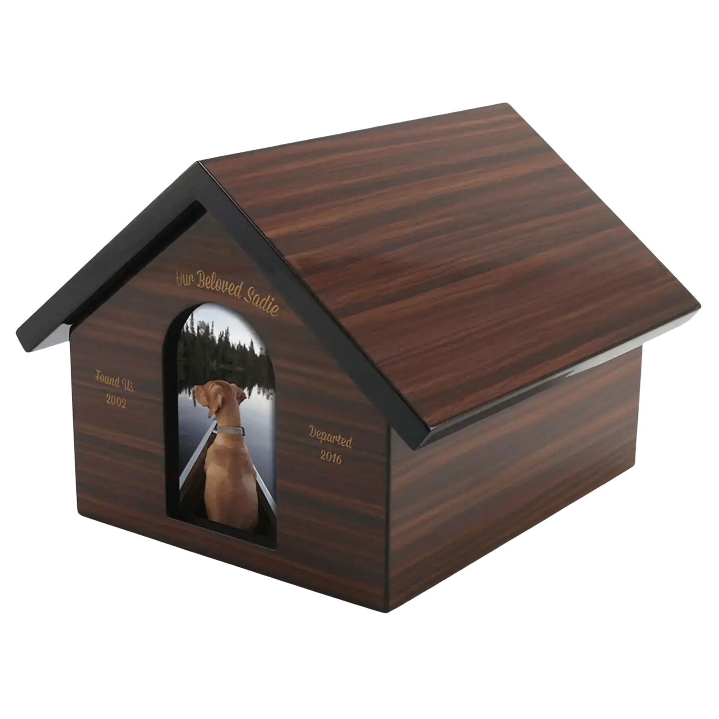 Pet House Brown Pet Urn