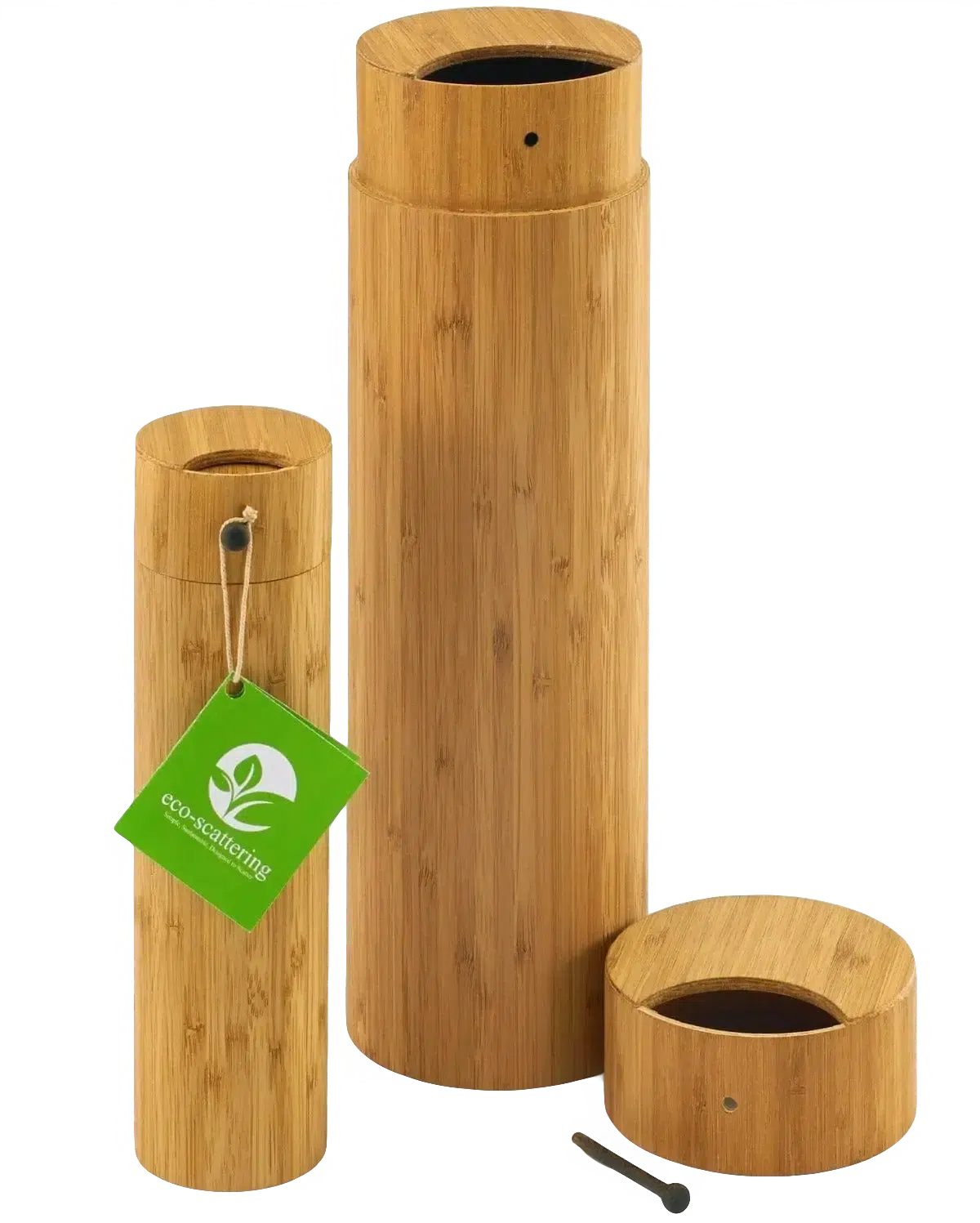 Bamboo Pet Urn | Eco Scattering Urn