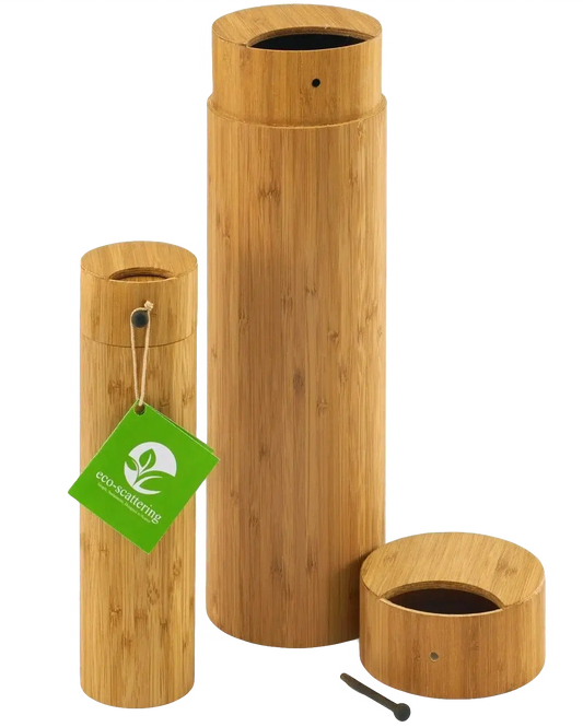 Bamboo Pet Urn | Eco Scattering Urn