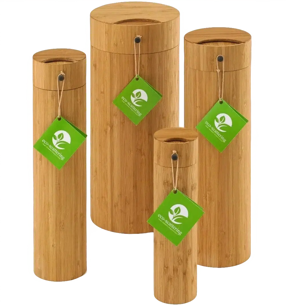 Bamboo Pet Urn | Eco Scattering Urn