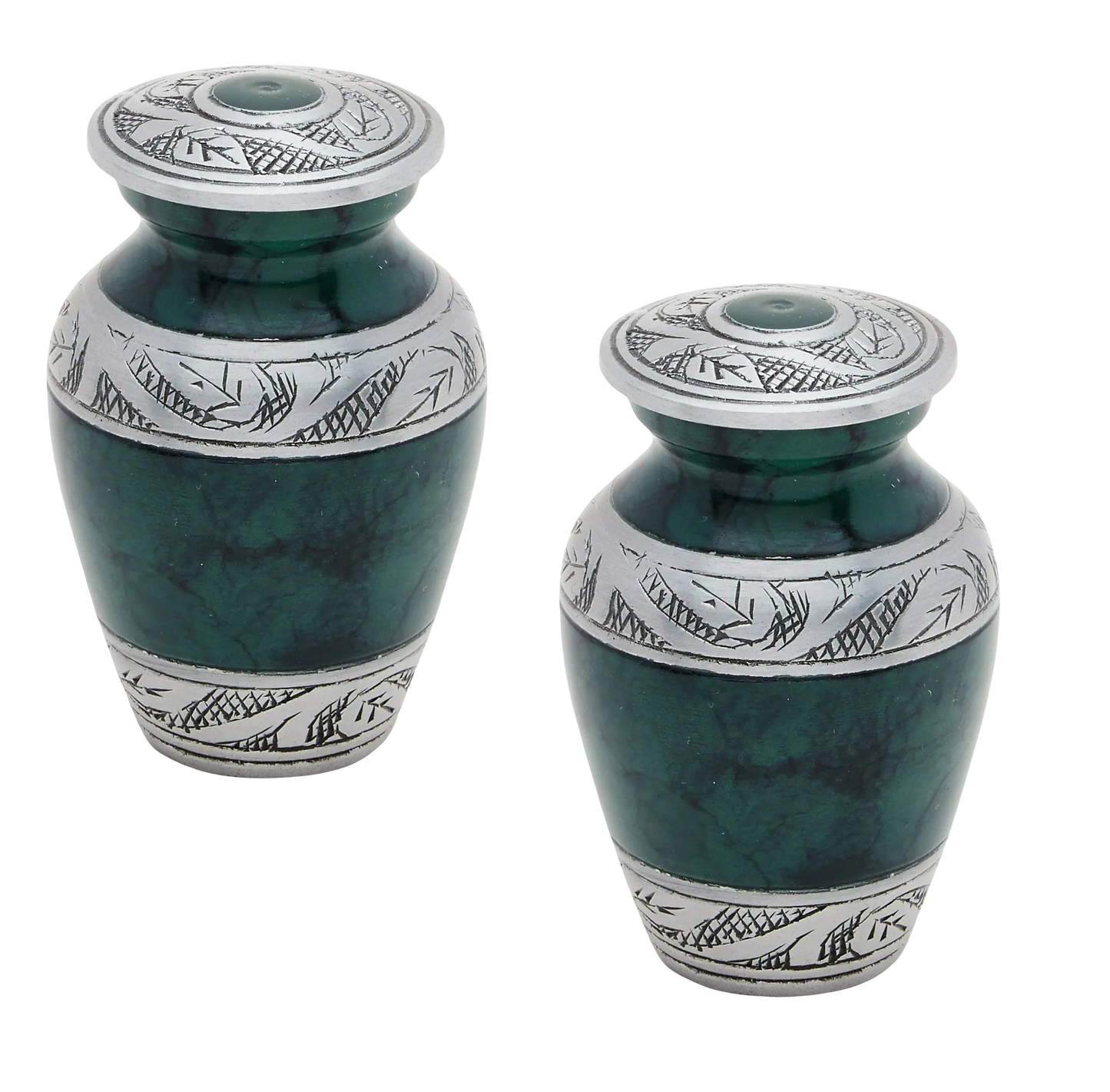 Pet Keepsake Urn - Green