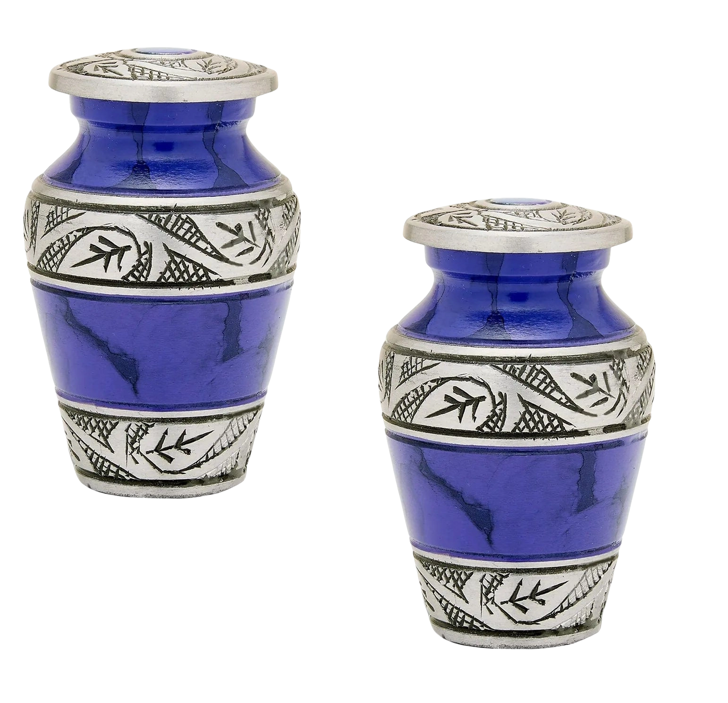Pet Keepsake Urn - Purple