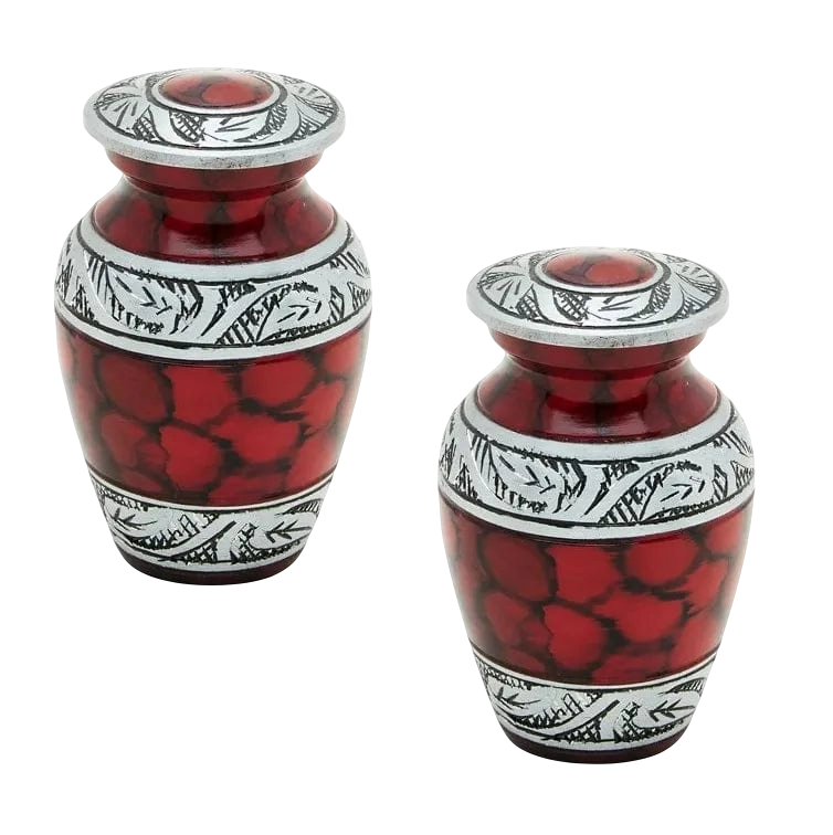 Pet Keepsake Urn - Red