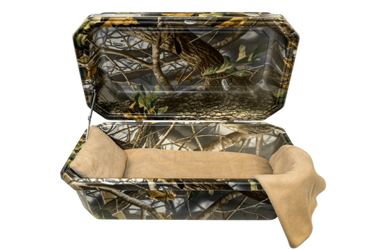 Camouflage Pet Casket | Camouflage With Cream