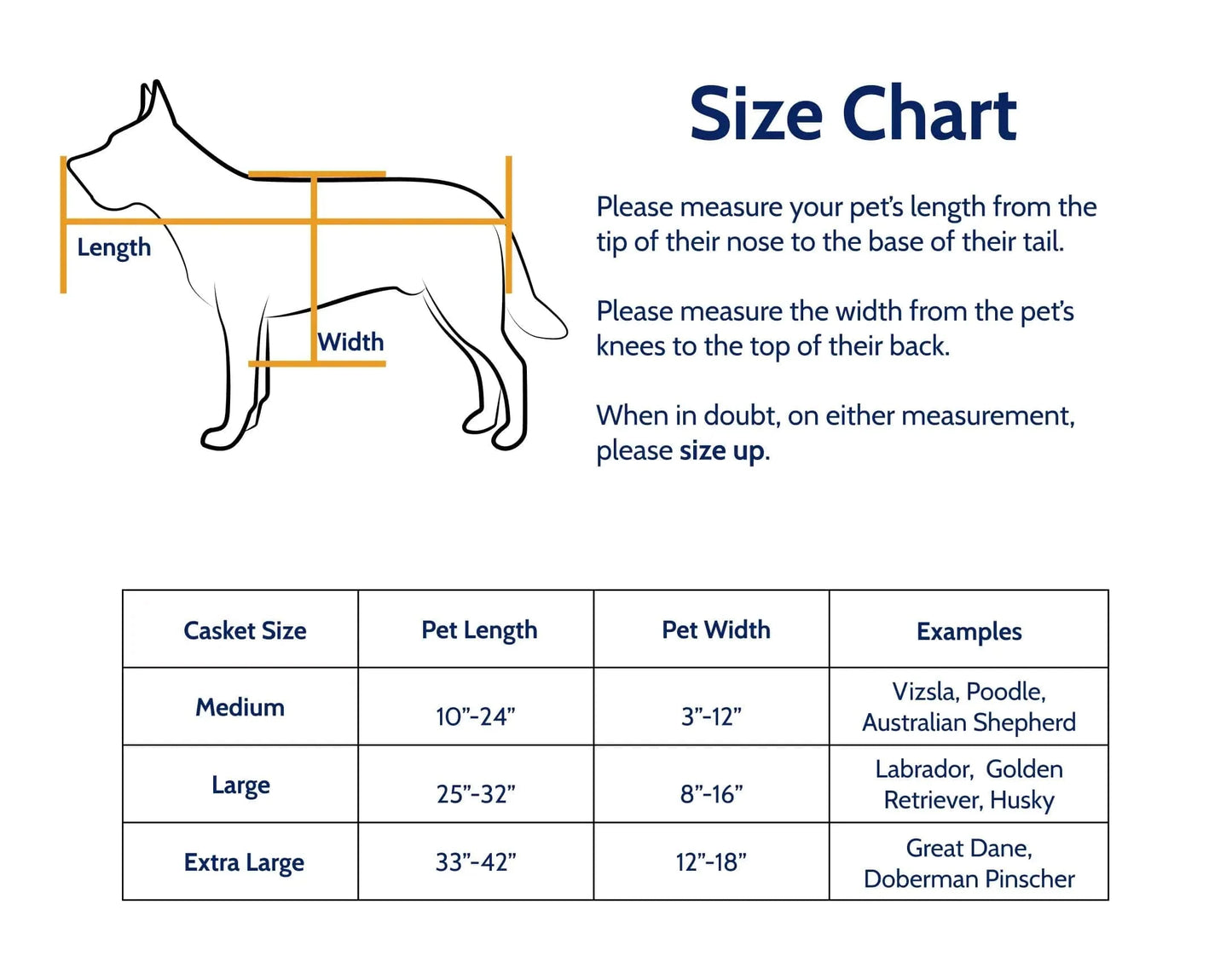 Platinum Pet Casket | Almond With Pink