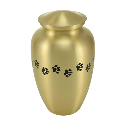 Classic Paws Brass Pet Urn