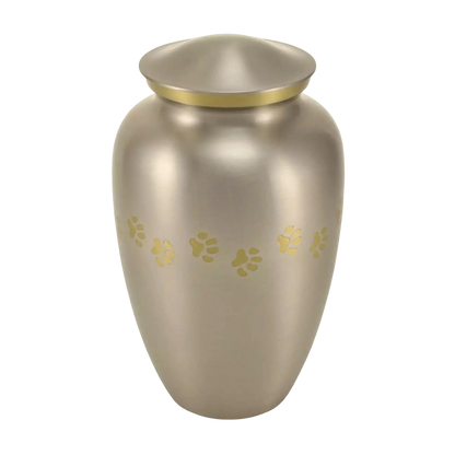 Classic Paws Pewter Pet Urn