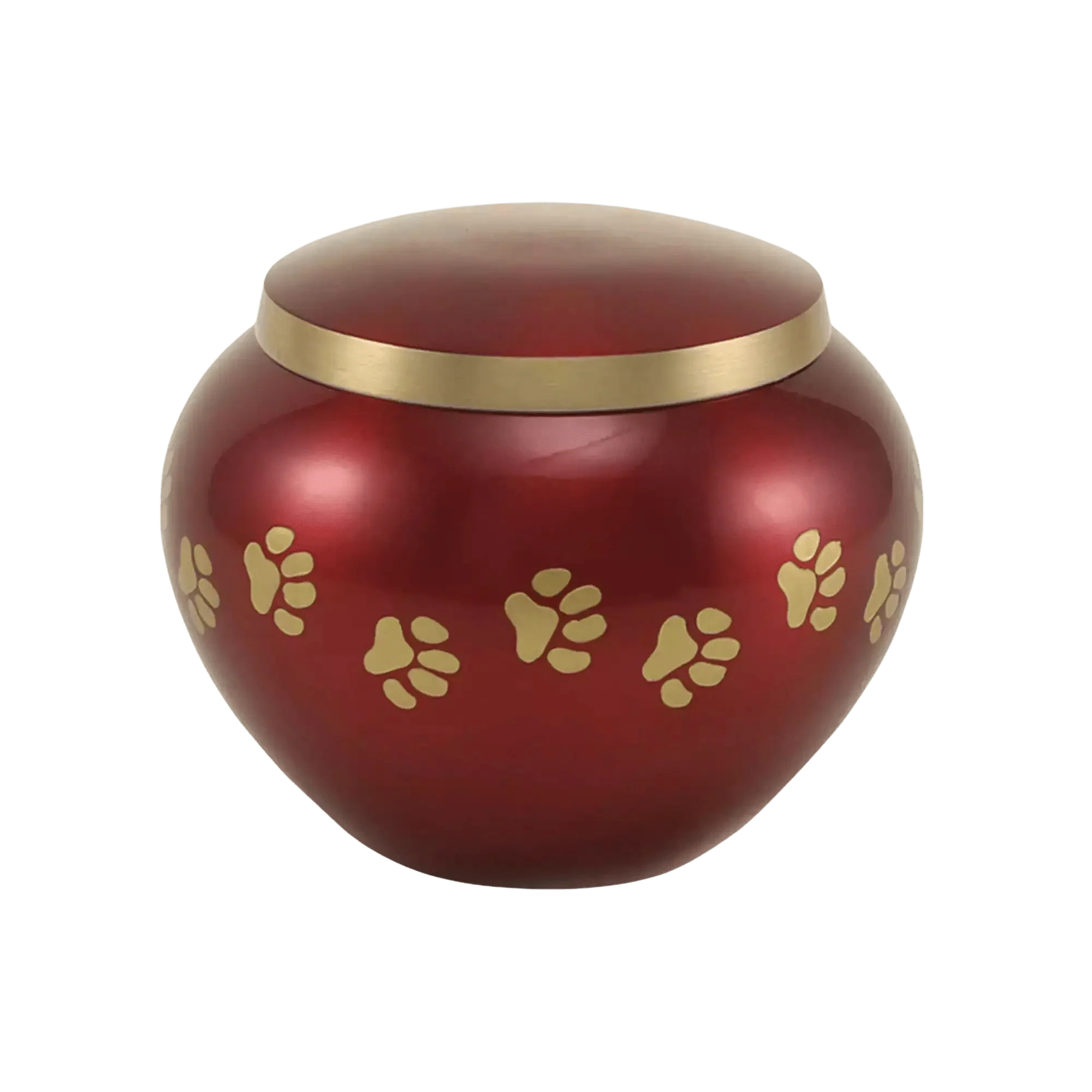 Load image into Gallery viewer, Odyssey® Paw Crimson Pet Urn
