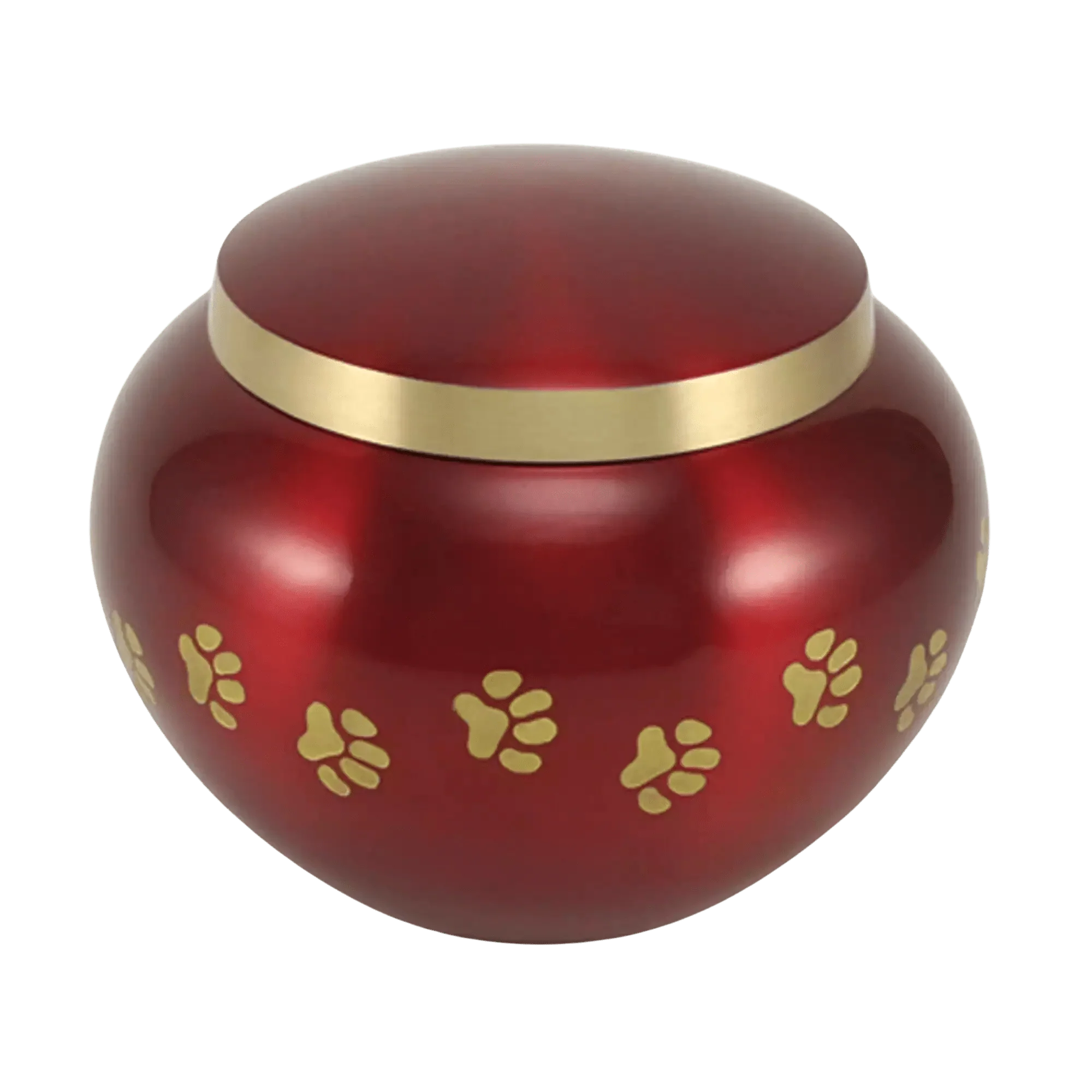 Load image into Gallery viewer, Odyssey® Paw Crimson Pet Urn

