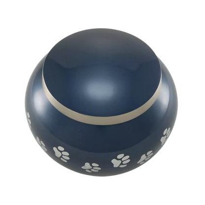 Odyssey® Paw Moonlight Blue Pet Urn