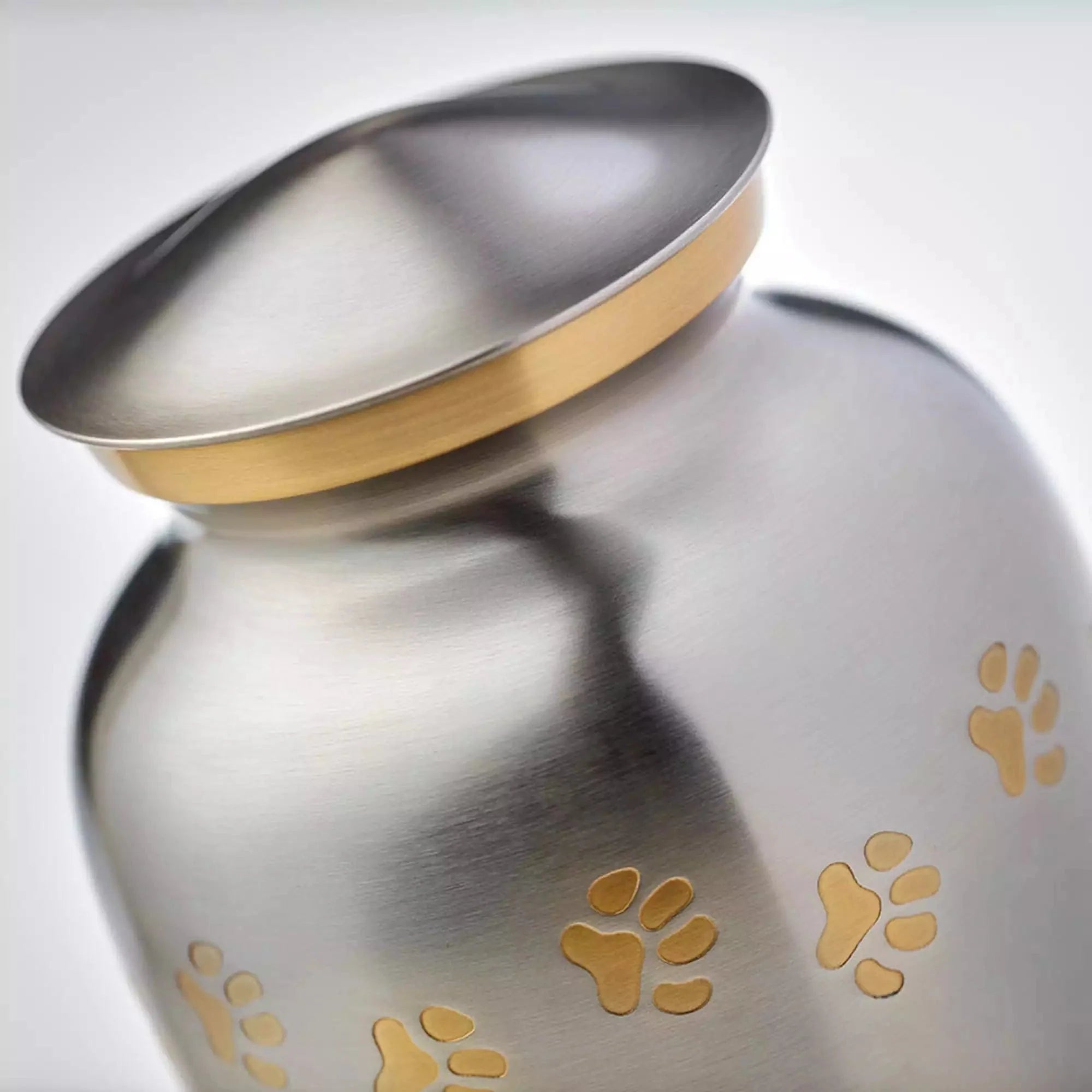 Load image into Gallery viewer, Classic Paws Pewter Pet Urn
