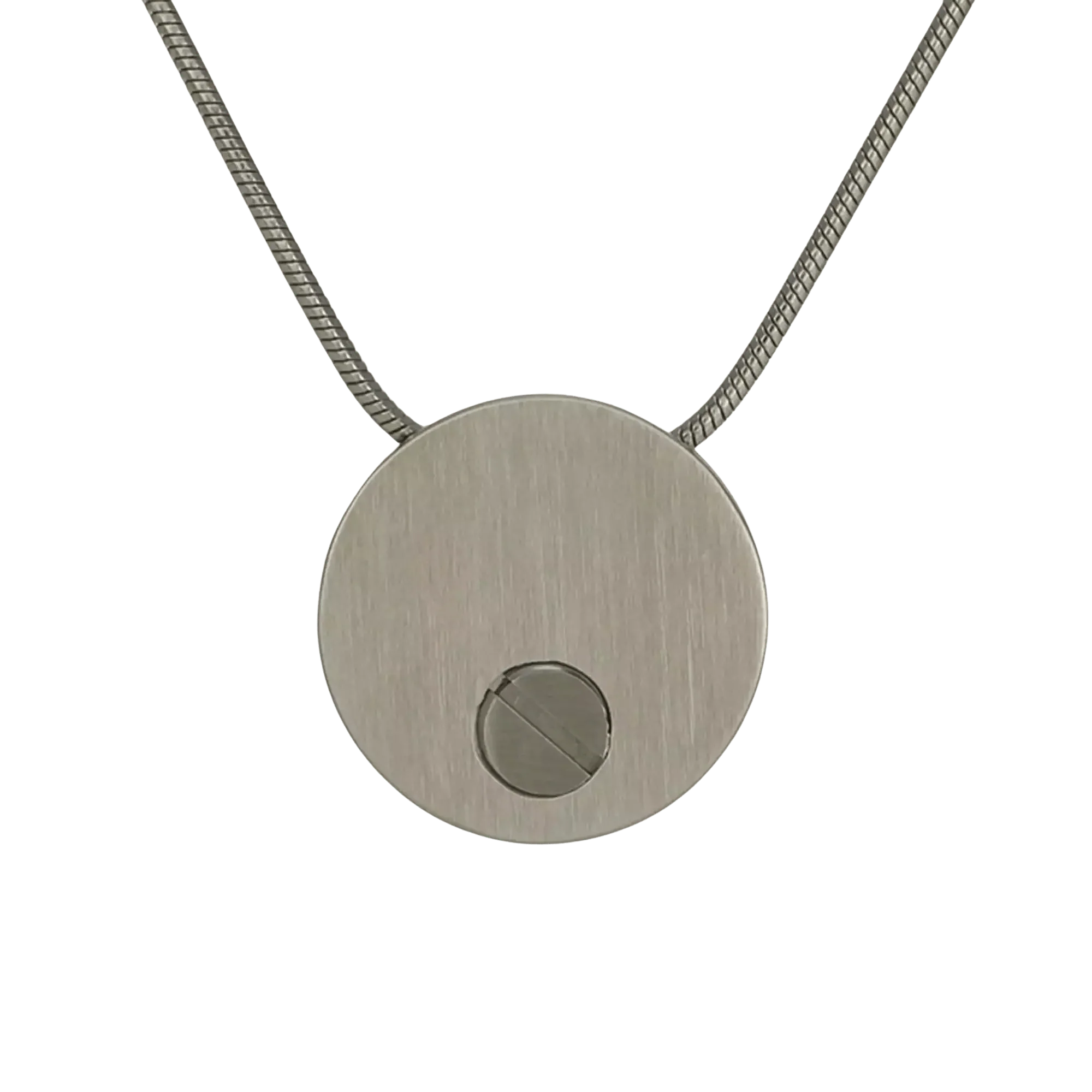 Load image into Gallery viewer, Pewter Large Paw Prints Pendant
