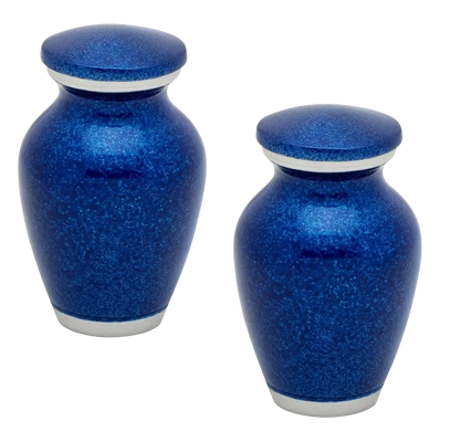 Solid Color Urn Tokens - Blue Pearl