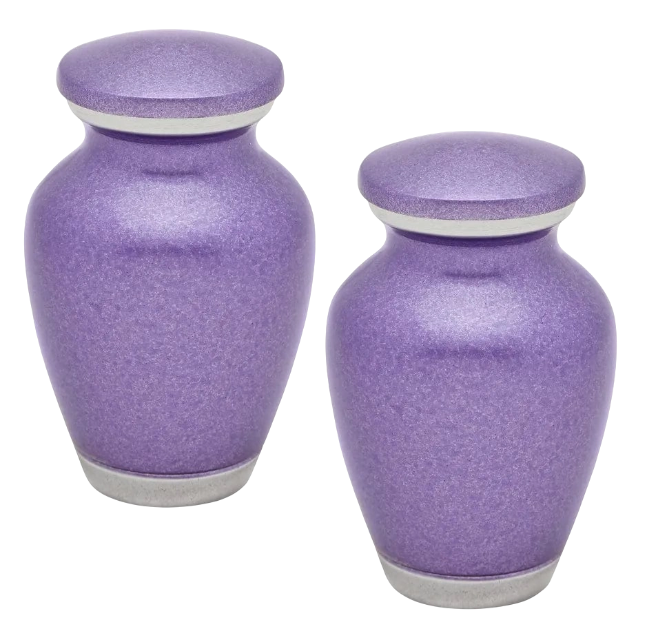 Solid Color Urn Tokens - Violet Blush