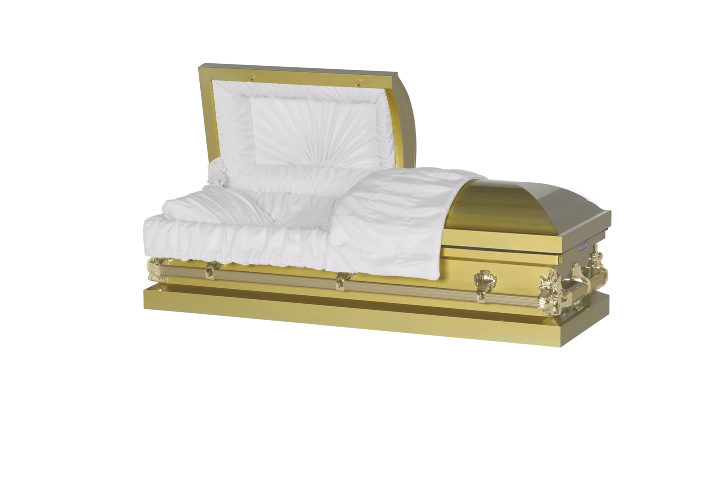 Steel Pet Casket | Gold