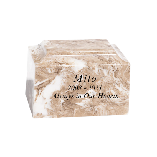 Marble Pet Urn