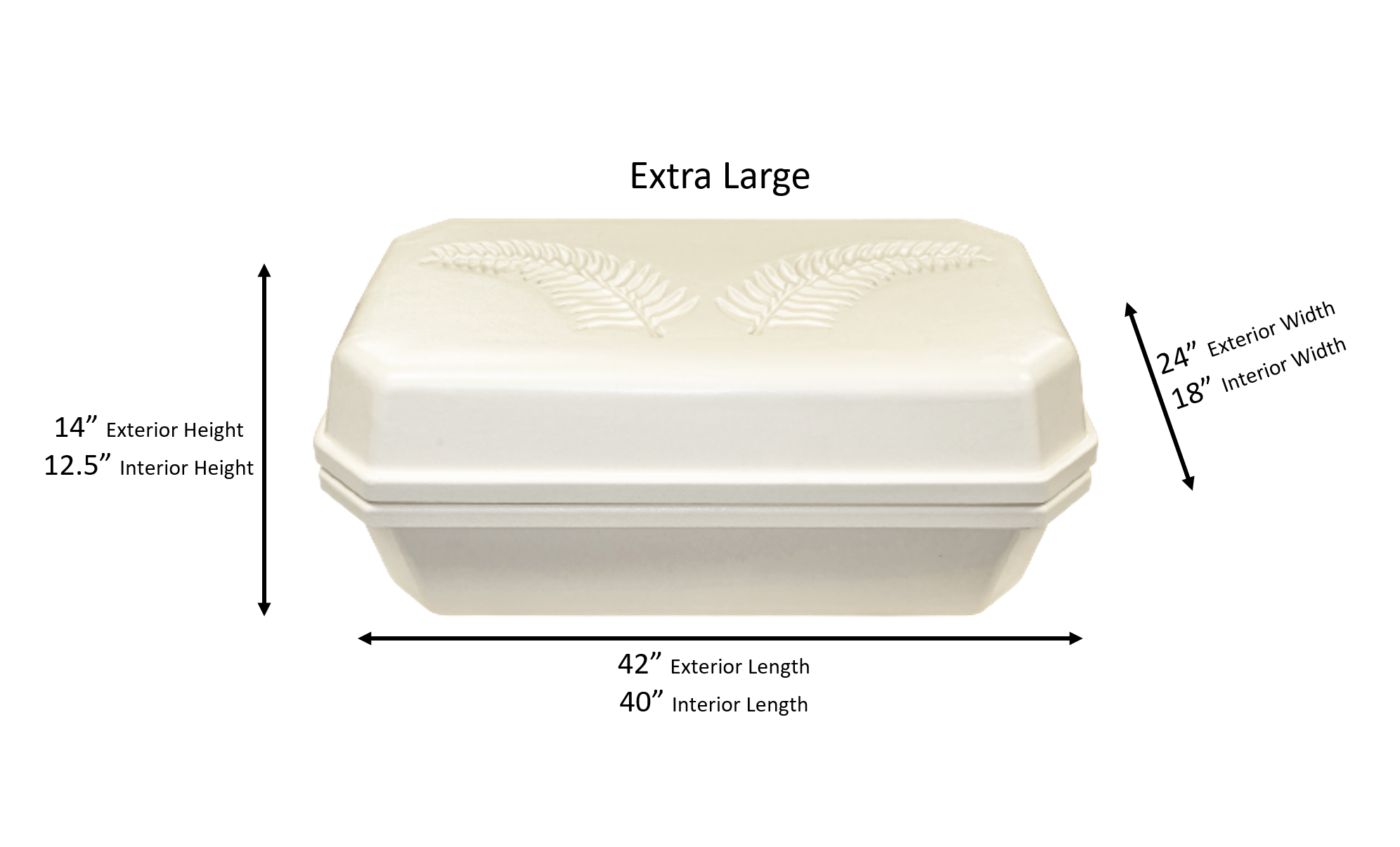 Classic Pet Casket With Interior | Almond & Pink Hibiscus