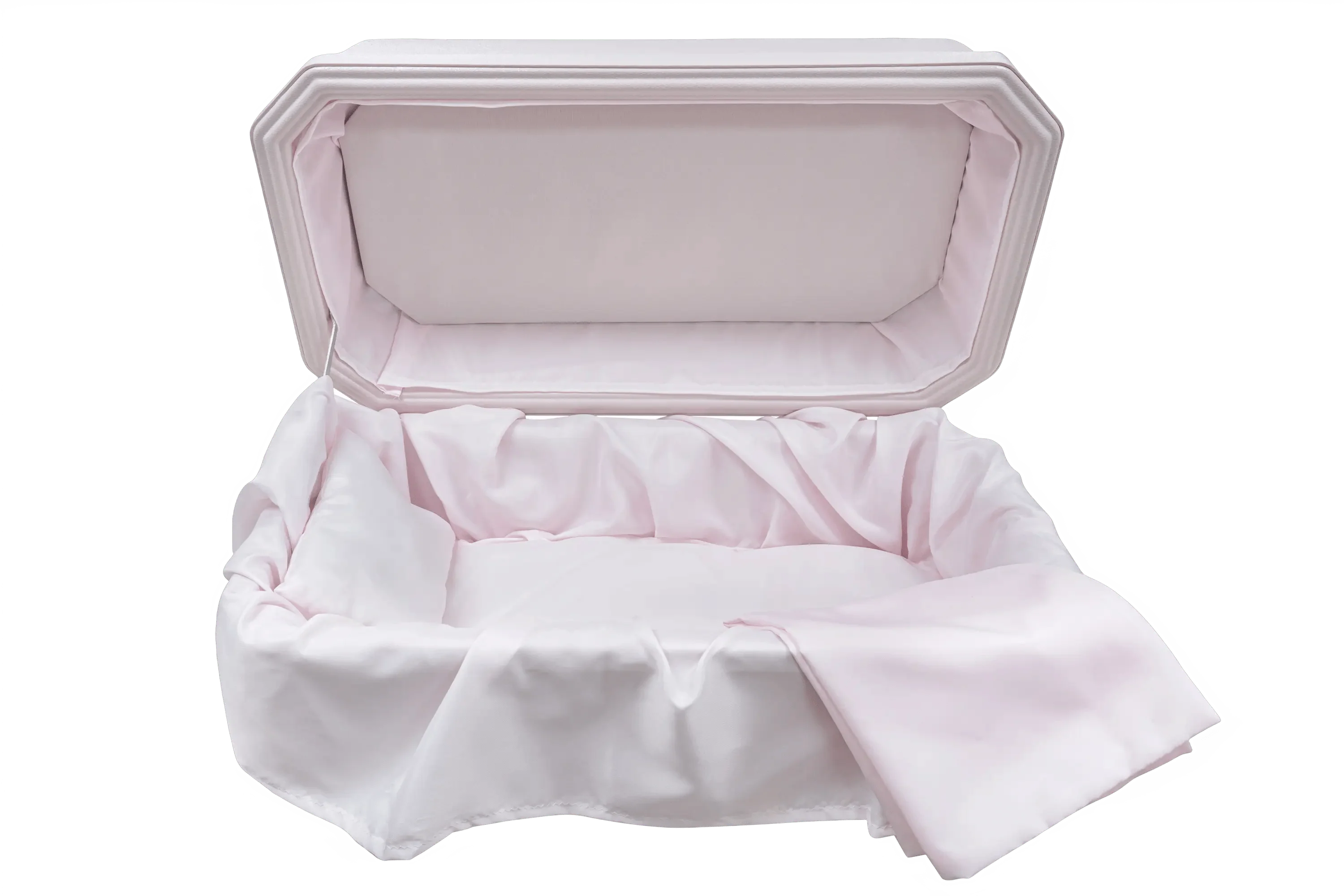 Only $299- Pink Pet Casket With Pink Interior for your cat and dog ...