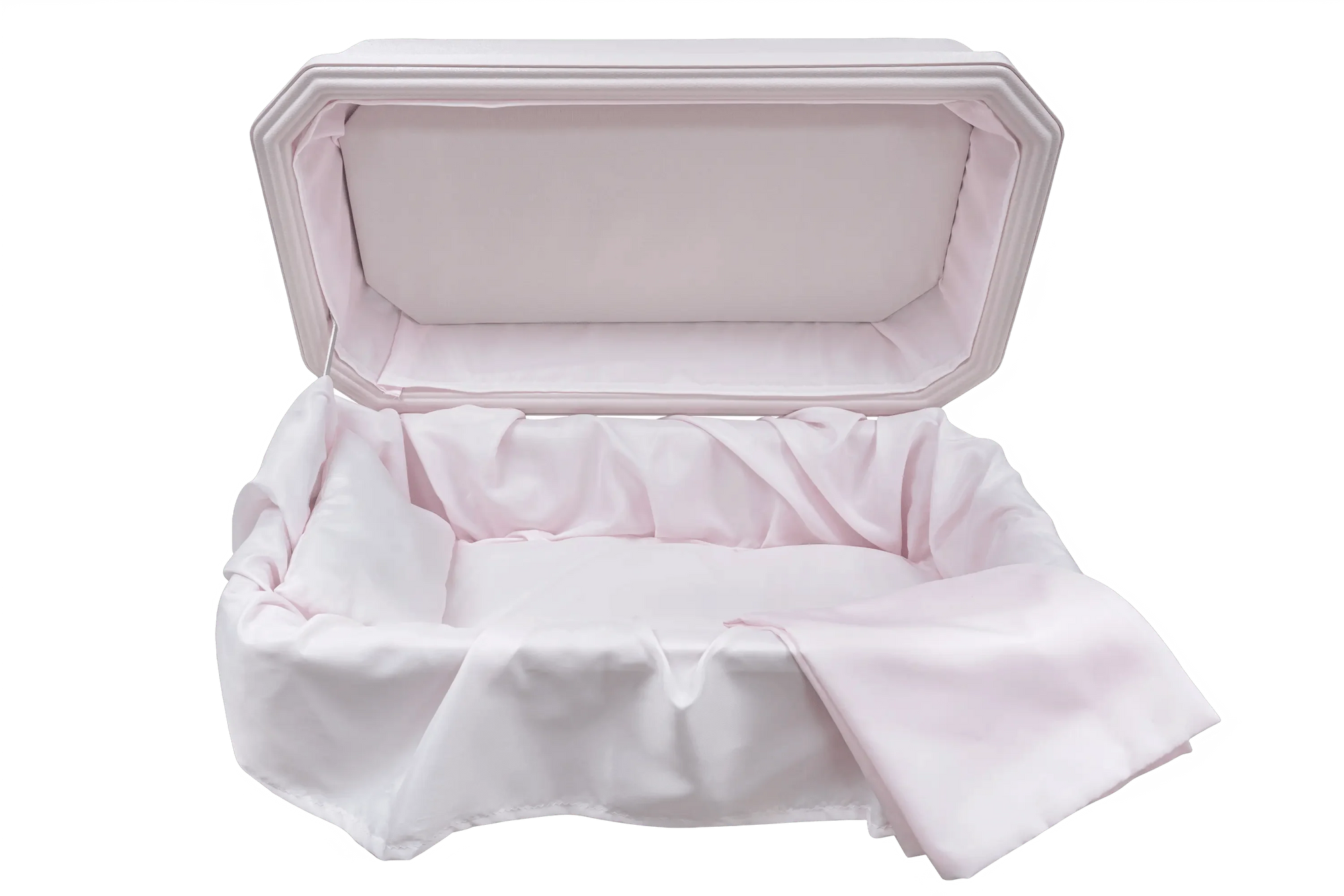 Only $249- Pink Pet Casket With Pink Interior for your cat and dog ...